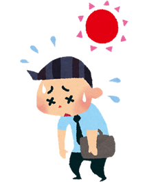 バテバテのイメージ