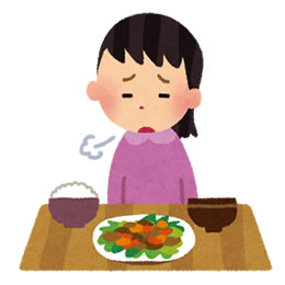 食欲不振、疲労倦怠